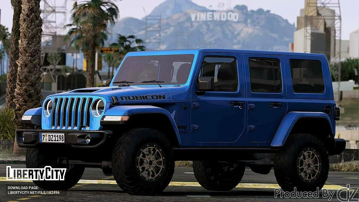 Jeep Wrangler Rubicon 392 2021 / GTA 5