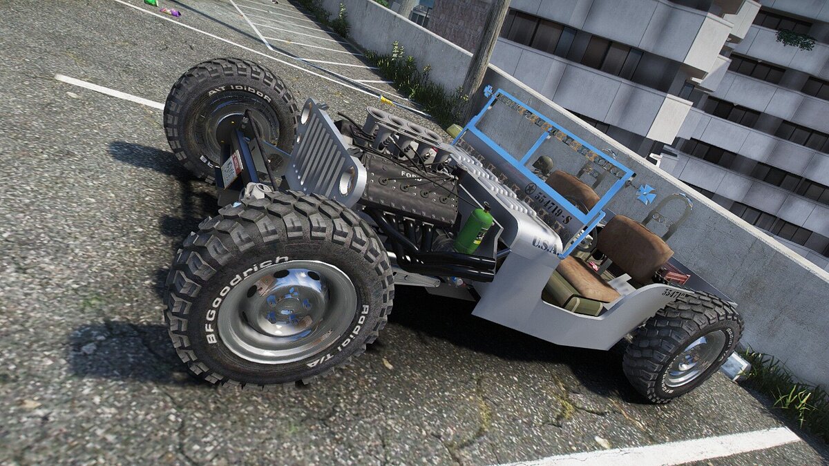 Jeep car Jeep Willys Hot-Rod for GTA 5