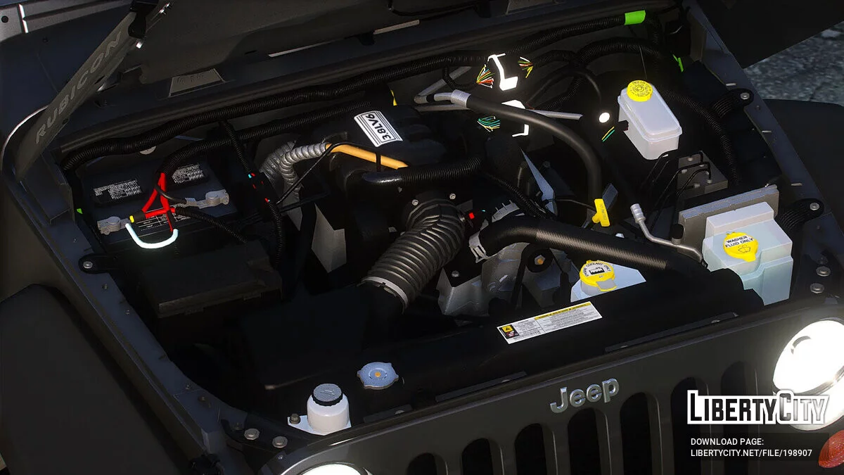 2012 Jeep Wrangler Rubicon [Add-On | Template | LODs] / GTA 5