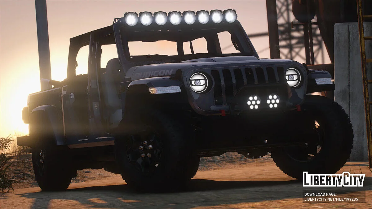 2020 Jeep Gladiator [Add-On | Template | Tuning | LODs] 1.1 / GTA 5