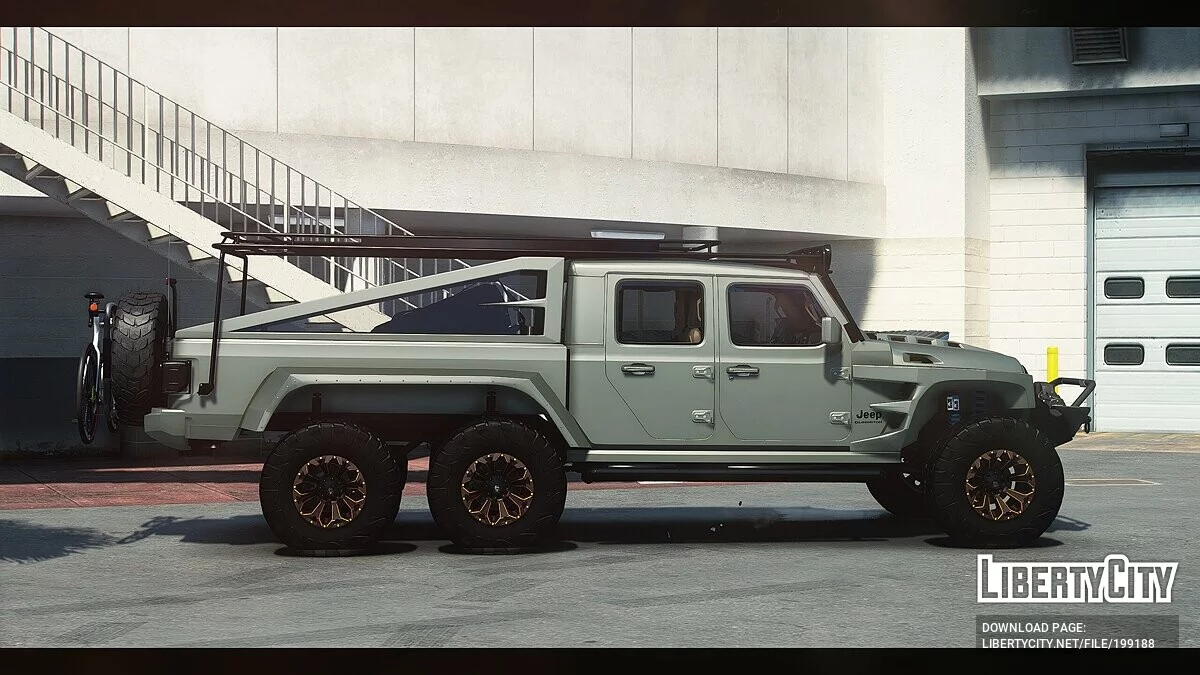 Jeep Gladiator 392 6x6 Hellfire Apocalypse / GTA 5