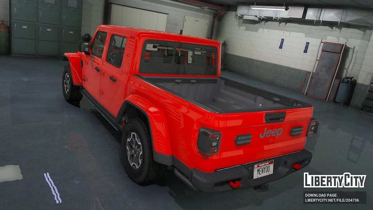 2020 Jeep Gladiator U.S. Army v1.0 / GTA 5