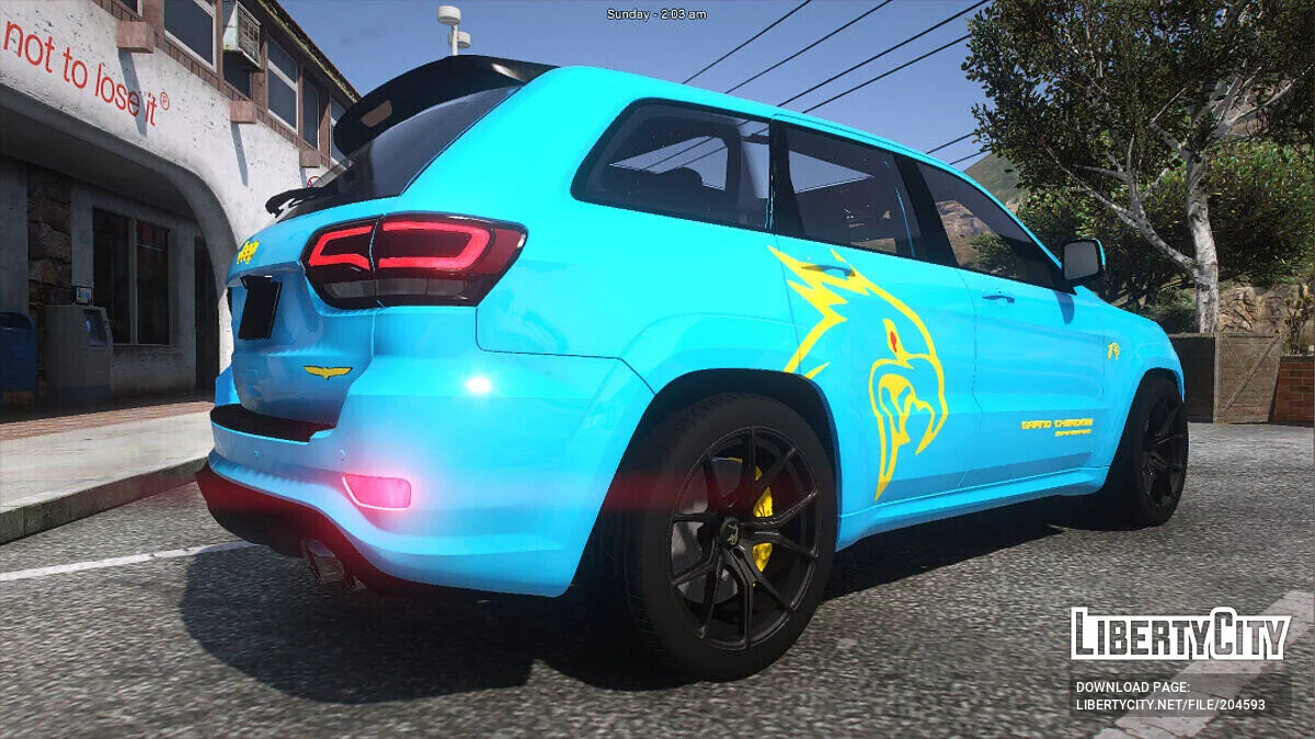 2020 Jeep TrackHawk SRT v1.0 / GTA 5