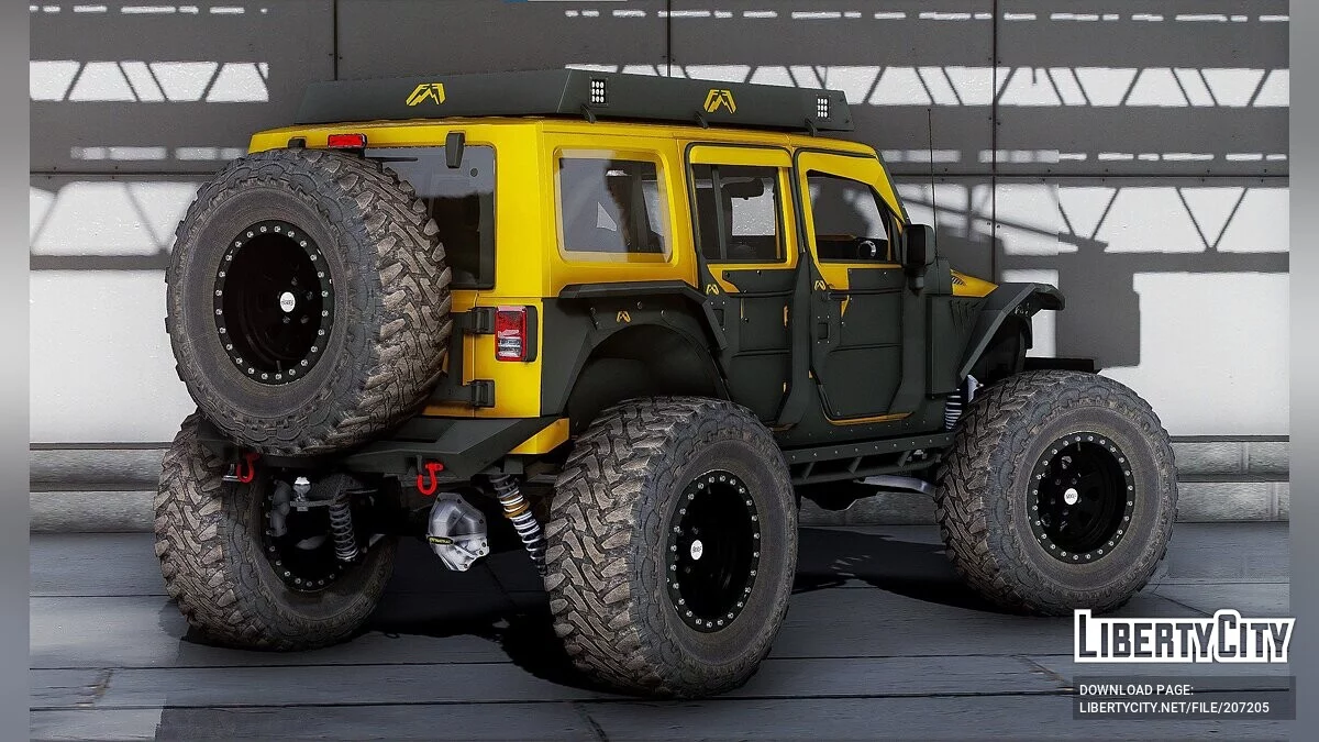 2013 Jeep Rubicon Extras / GTA 5