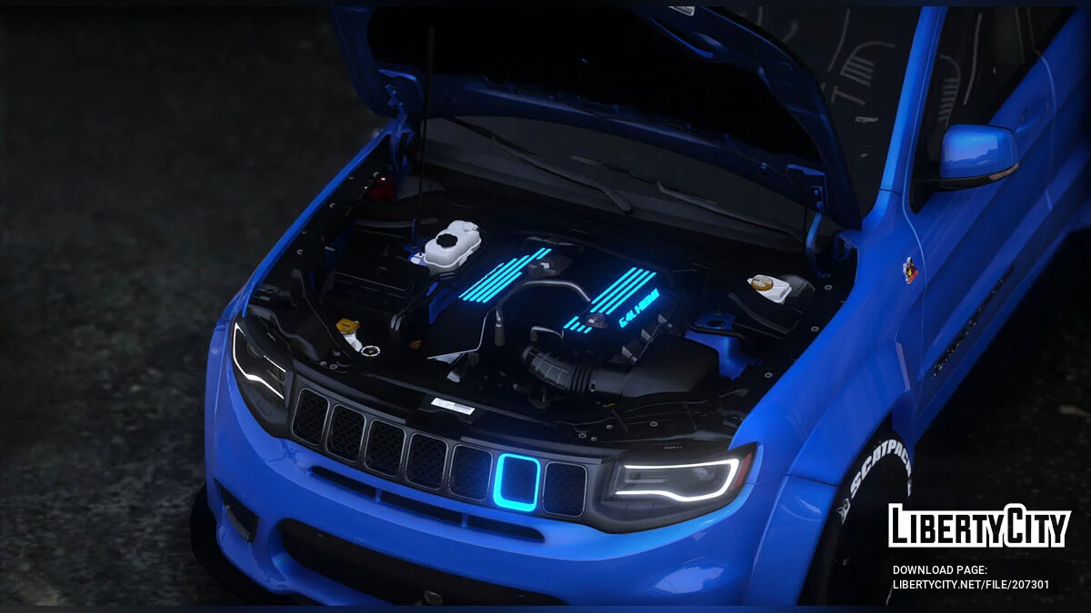 2020 Jeep Grand Cherokee 392 Scatpack Widebody Custom / GTA 5