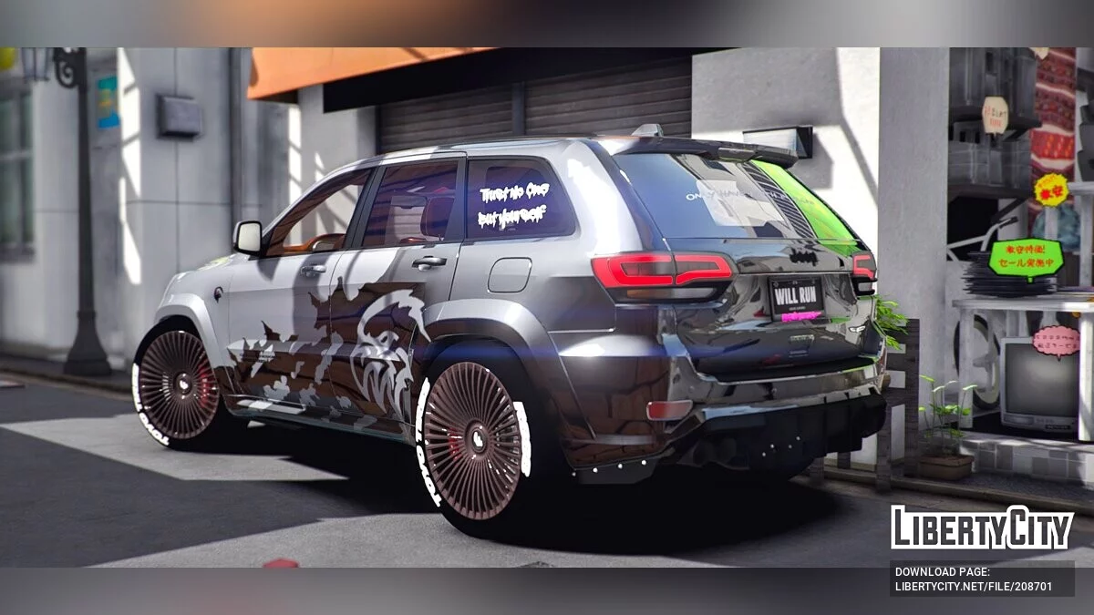 Jeep Trackhawk Mafia Custom on Forgis / GTA 5