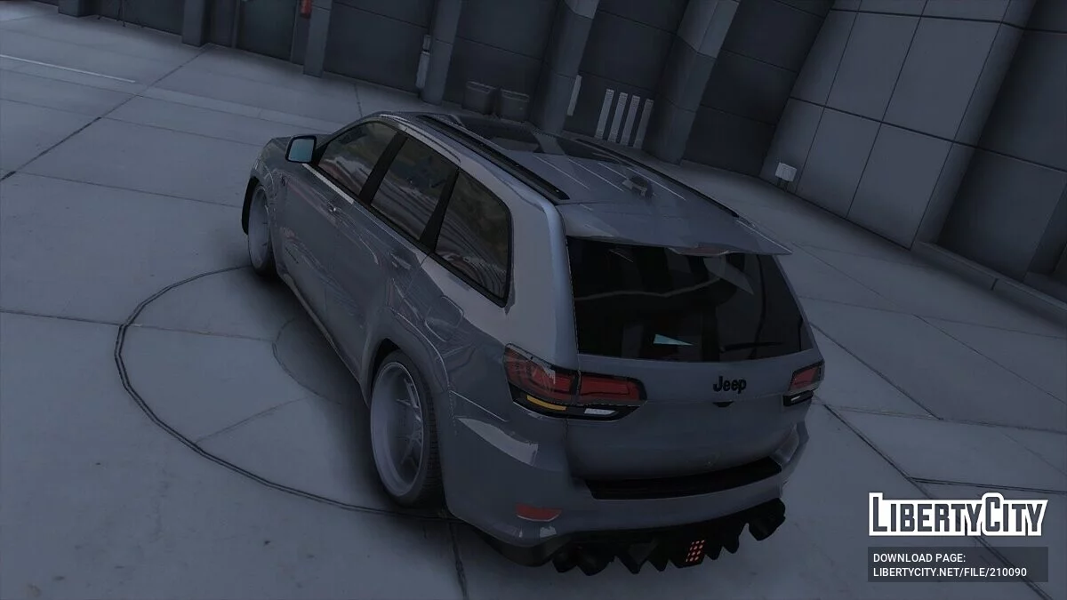 Jeep Trackhawk LEGIA With Custom Props / GTA 5