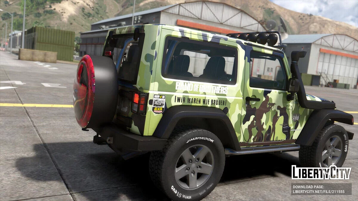 2012 Jeep Wrangler Army / GTA 5
