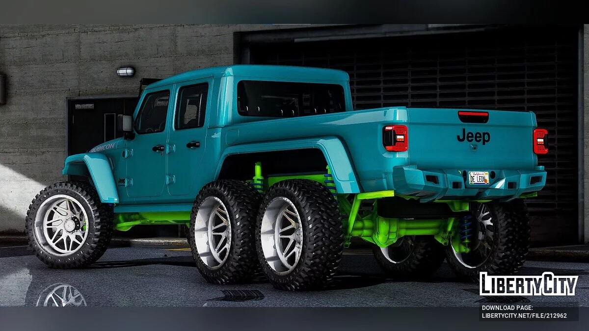 2021 Jeep Gladiator 6x6 / GTA 5
