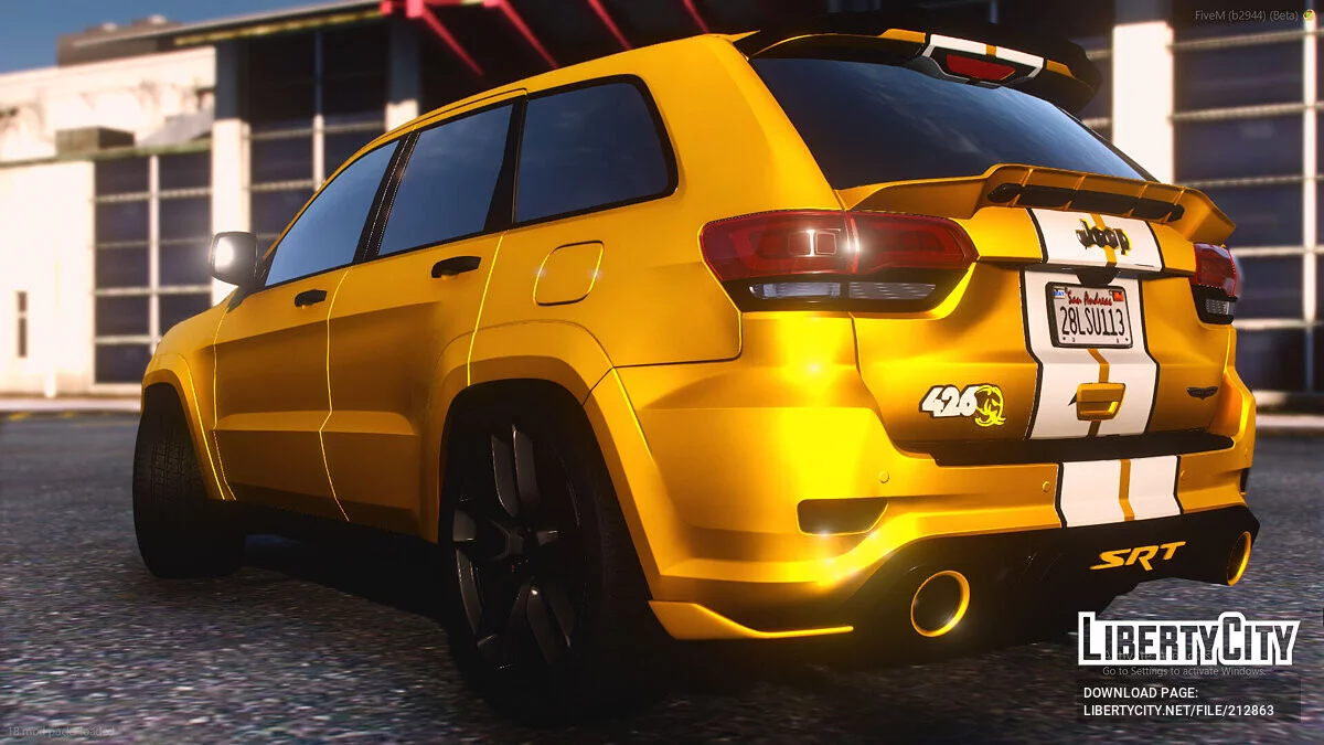 Kustom 2023 Jeep Grand Cherokee Ghoul Hellephant Trackhawk / GTA 5