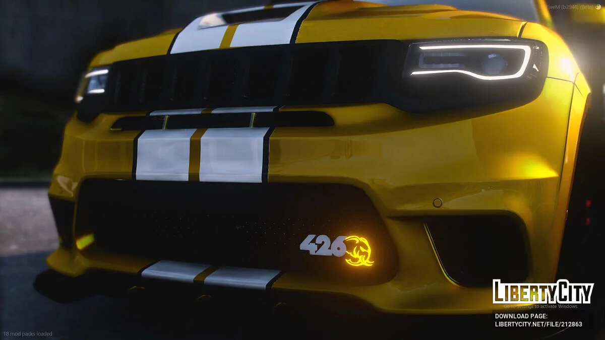 Kustom 2023 Jeep Grand Cherokee Ghoul Hellephant Trackhawk / GTA 5