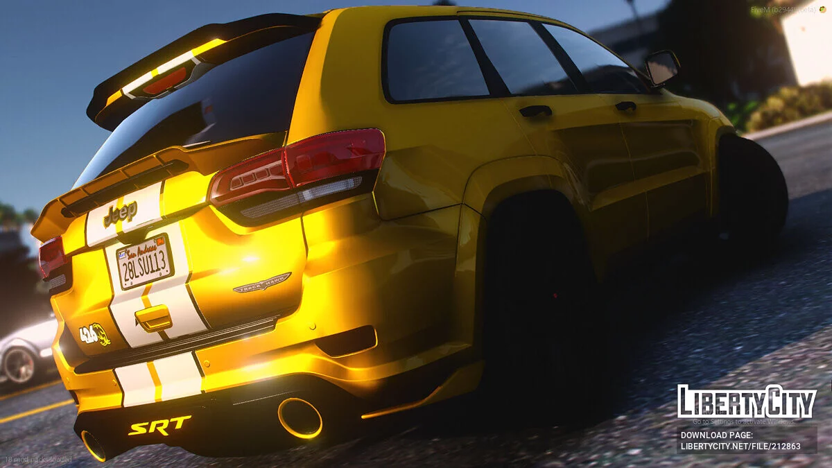 Kustom 2023 Jeep Grand Cherokee Ghoul Hellephant Trackhawk / GTA 5