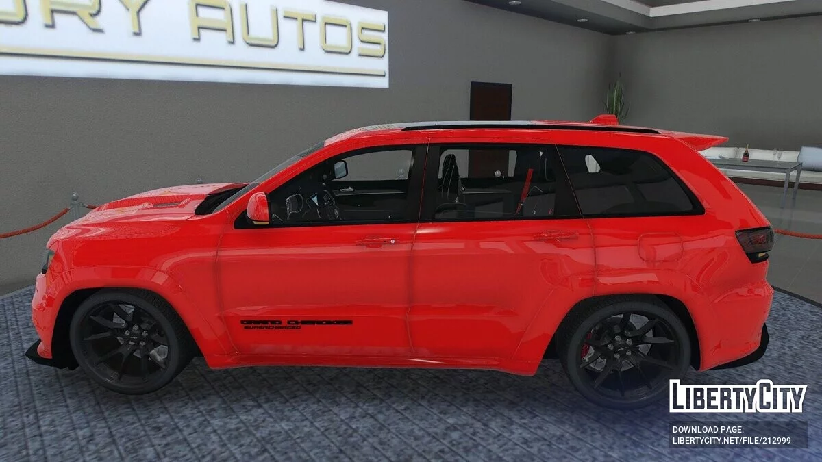 Jeep Grand Cherokee Supercharged Ghoul Hawk / GTA 5