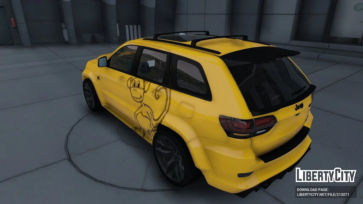 Jeep Grand Cherokee SRT Supercharged Bagel Hawk / GTA 5