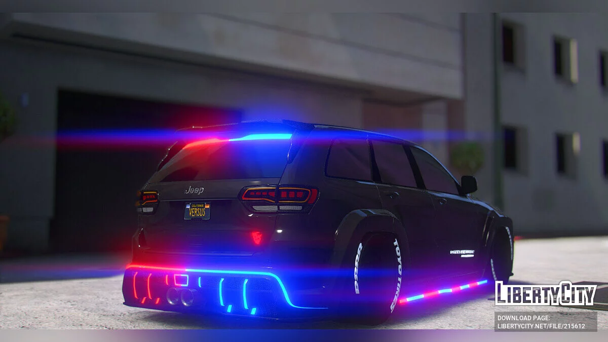 Jeep Grand Cherokee Demonhawk Modern Işıklar / GTA 5