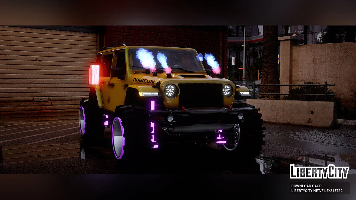 Jeep Rubicon Camper / GTA 5