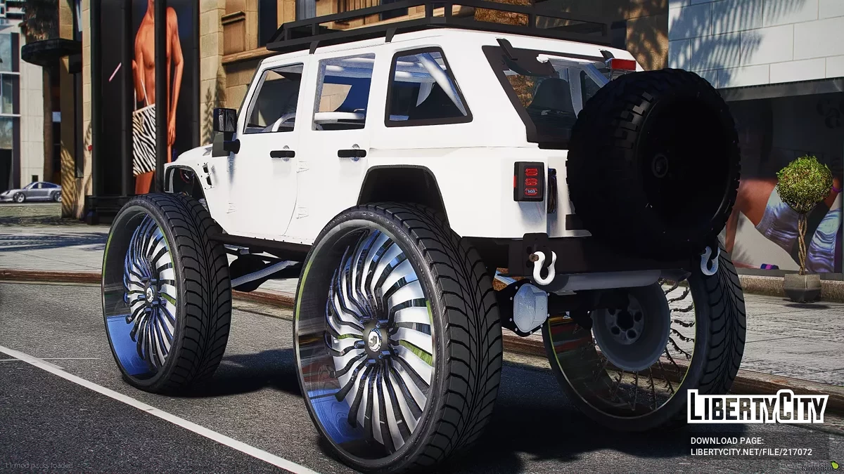 Jeep Wrangler 4x4 2018 / GTA 5