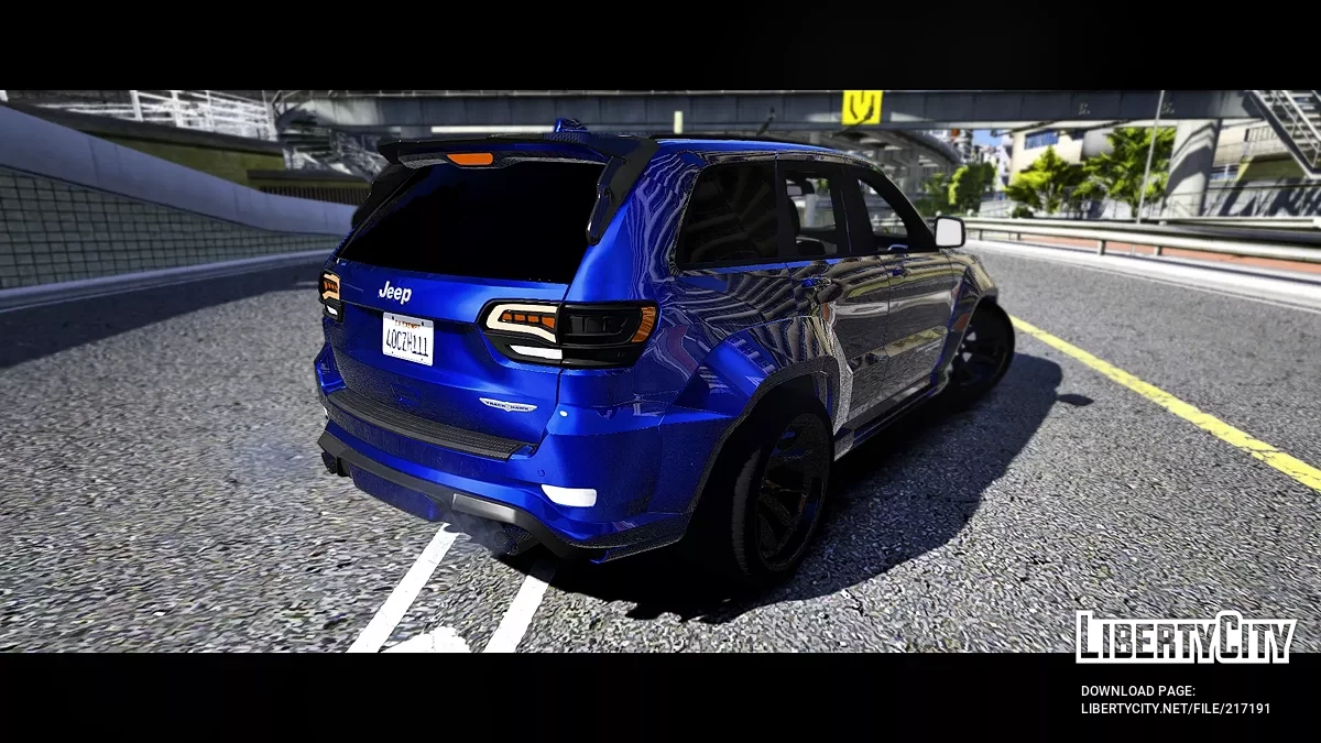 Jeep Grand Cherokee SRT Super Charged TrackHawk Widebody / GTA 5