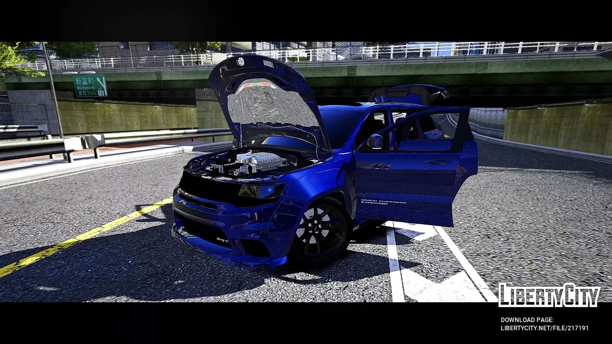 Jeep Grand Cherokee SRT Super Charged TrackHawk Widebody / GTA 5