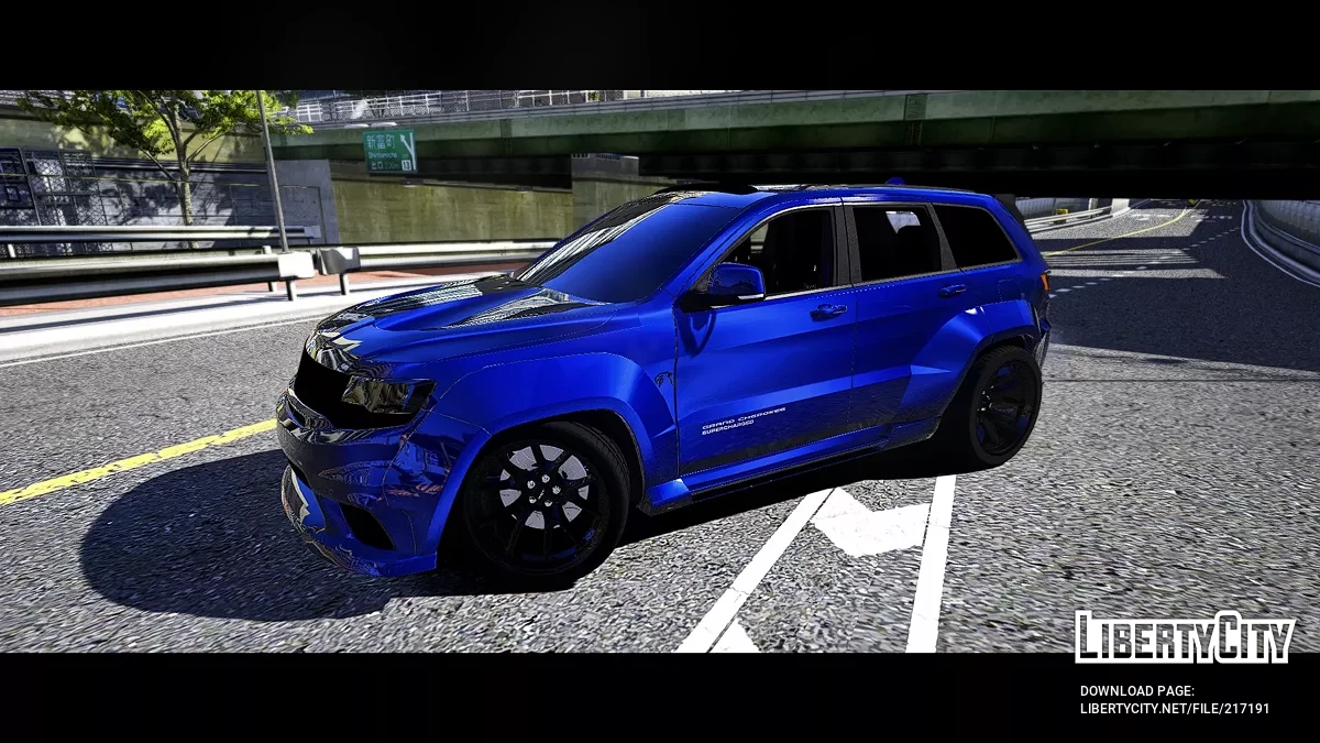 Jeep Grand Cherokee SRT Super Charged TrackHawk Widebody / GTA 5
