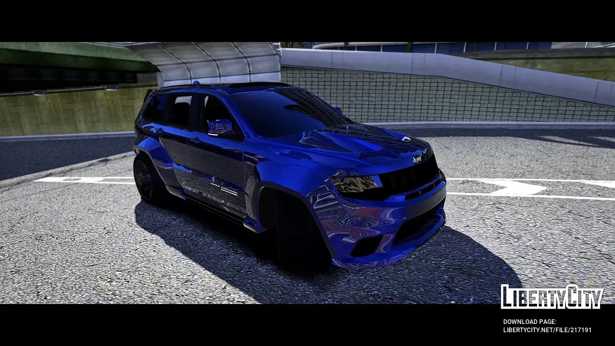 Jeep Grand Cherokee SRT Super Charged TrackHawk Widebody / GTA 5
