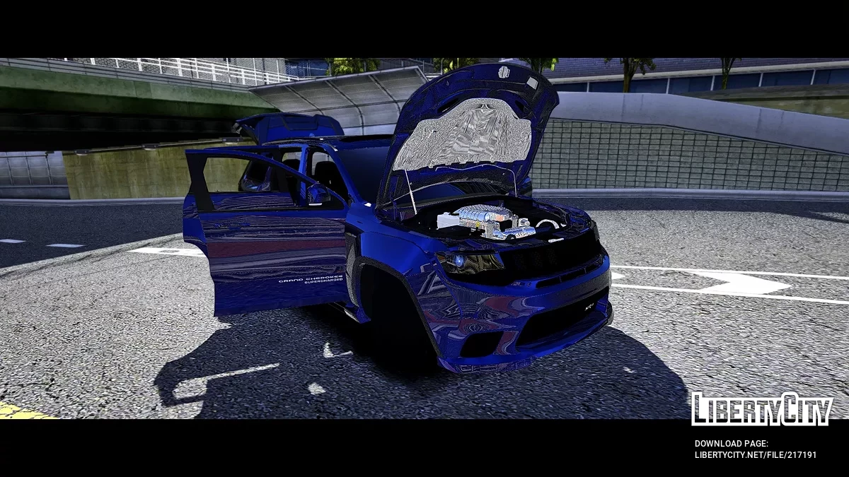 Jeep Grand Cherokee SRT Super Charged TrackHawk Widebody / GTA 5