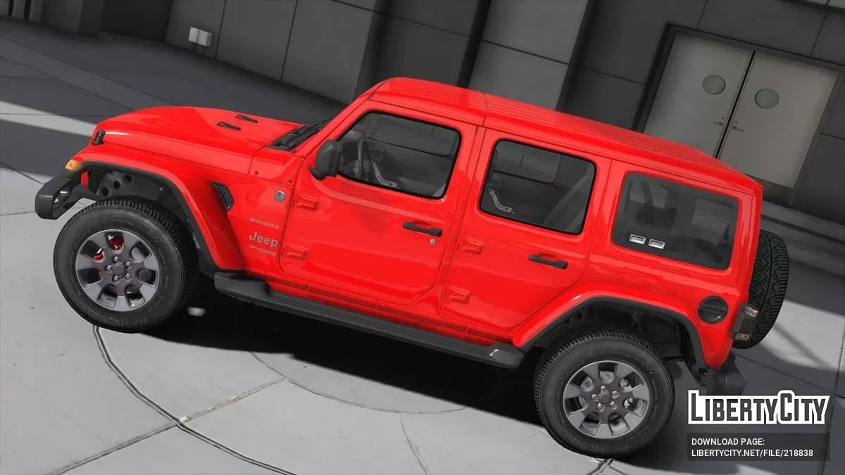 Jeep Wrangler Rubicon Non Marqué / GTA 5