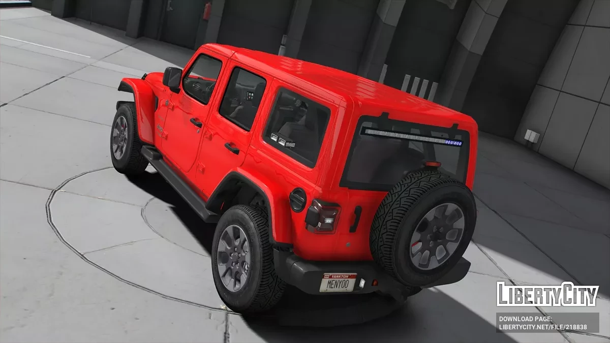 Jeep Wrangler Rubicon Non Marqué / GTA 5