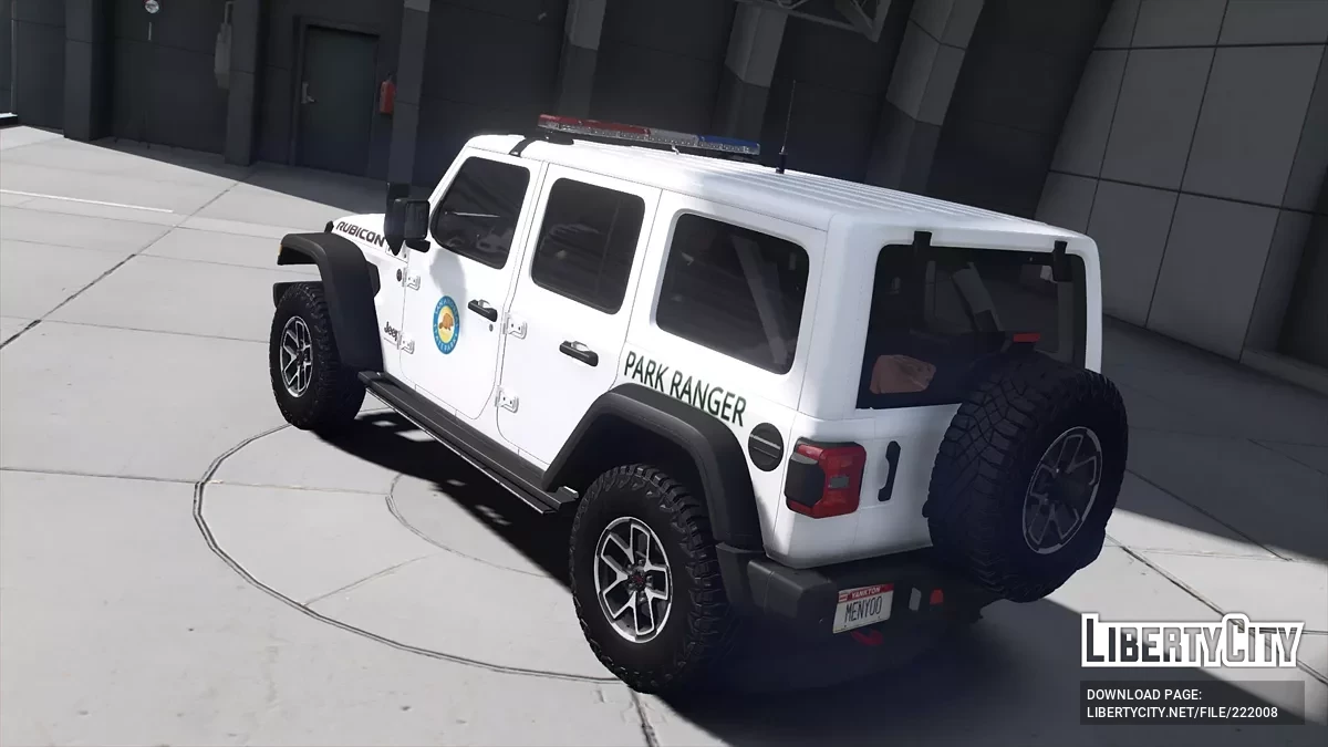 Jeep Wrangler Rubicon Park Ranger / GTA 5