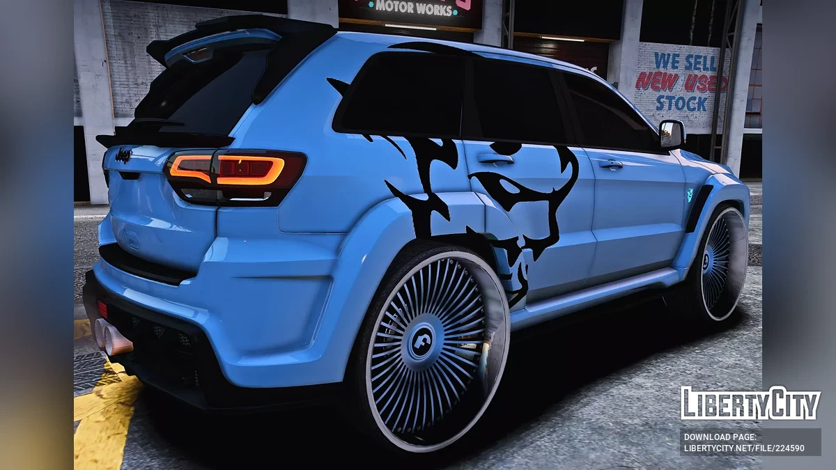 2022款吉普大切诺基Trackhawk SRT Demon / GTA 5
