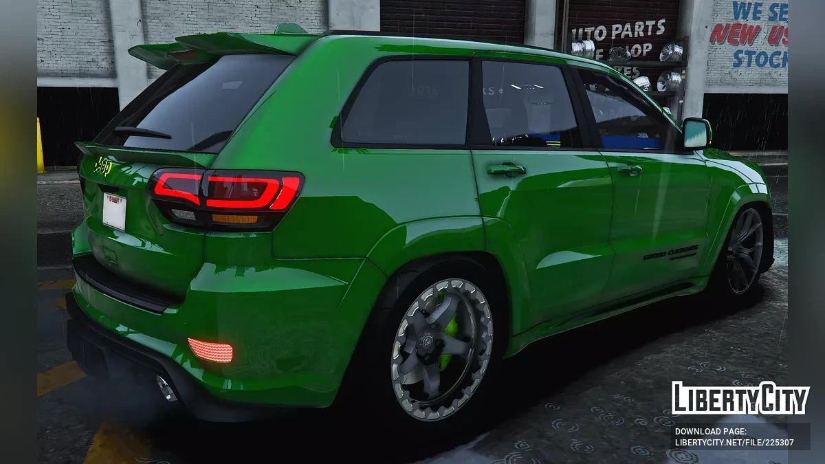 Кастомний Drag Spec Jeep Grand Cherokee Supercharged TrackHawk / GTA 5