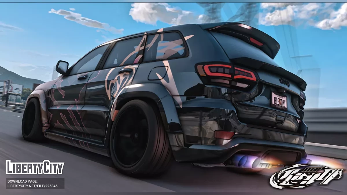 Jeep Grand Cherokee Trackhawk V2 від Quan 2022 року / GTA 5