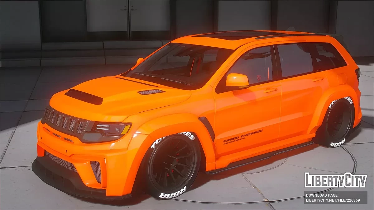 吉普大切诺基恶魔编辑发光版 / GTA 5