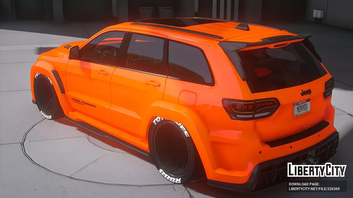 吉普大切诺基恶魔编辑发光版 / GTA 5