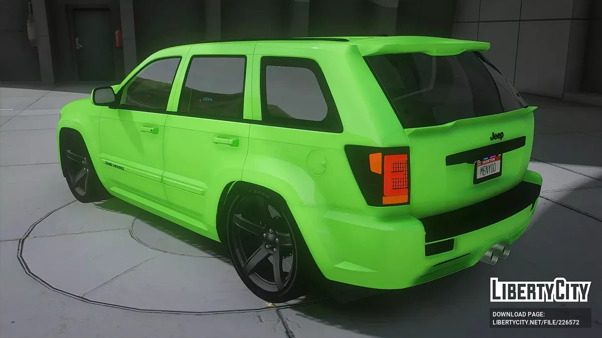 Jeep Grand Cherokee SRT8 / GTA 5