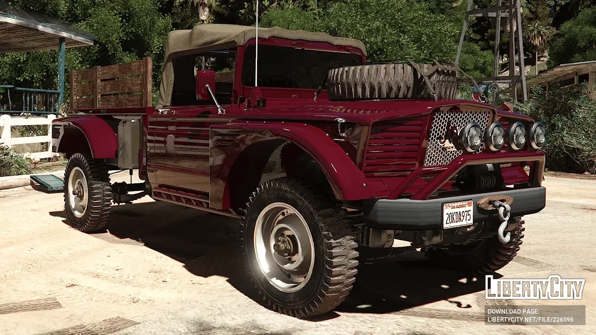 Jeep Kaiser M715 (Trevors echtes Leben Truck) / GTA 5
