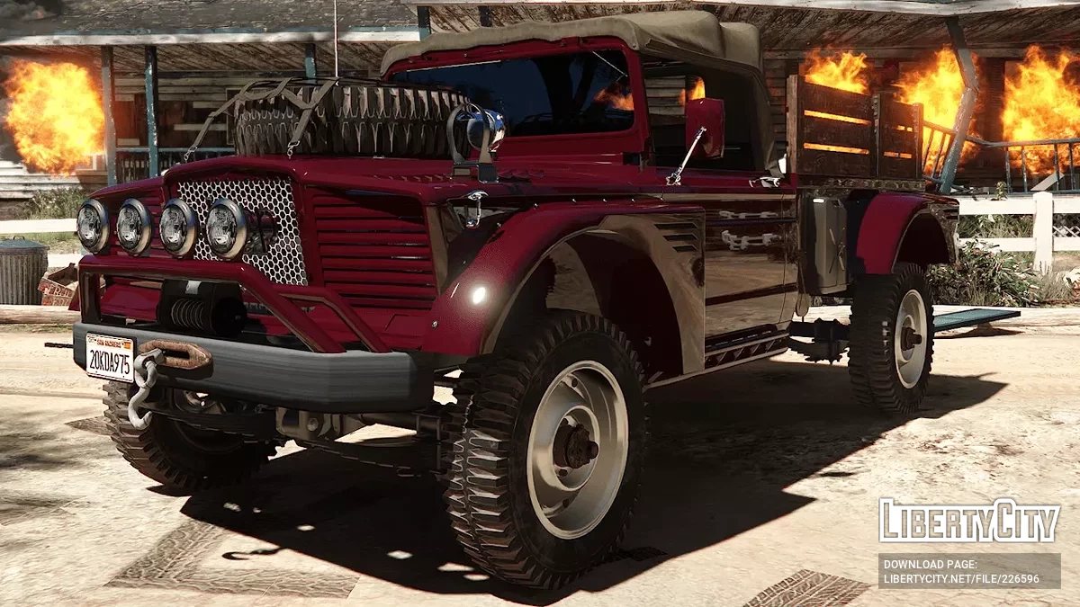 Jeep Kaiser M715 (Trevors echtes Leben Truck) / GTA 5