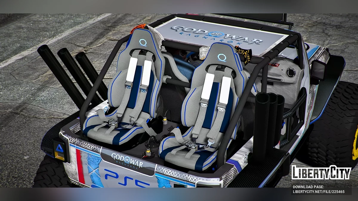 Jeep Trailcat PlayStation 5 God of War / GTA 5