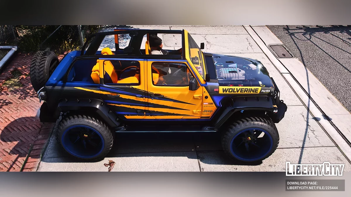 Jeep Wrangler Sahara Вулверін / GTA 5