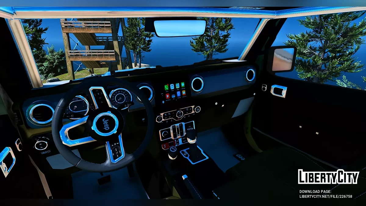 定制调校提升版Jeep Gladiator 4x4,配可拆卸内置防滚架 / GTA 5