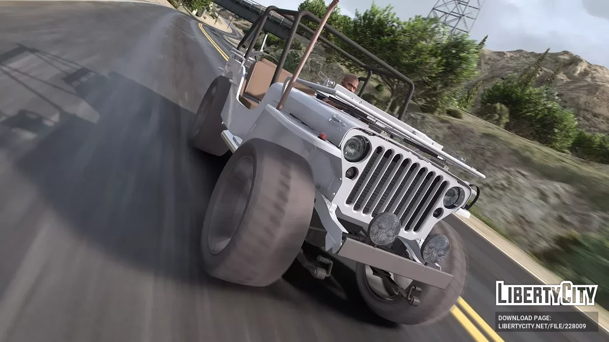 Jeep Willys Édition Bollywood Modifiée v1.0 / GTA 5