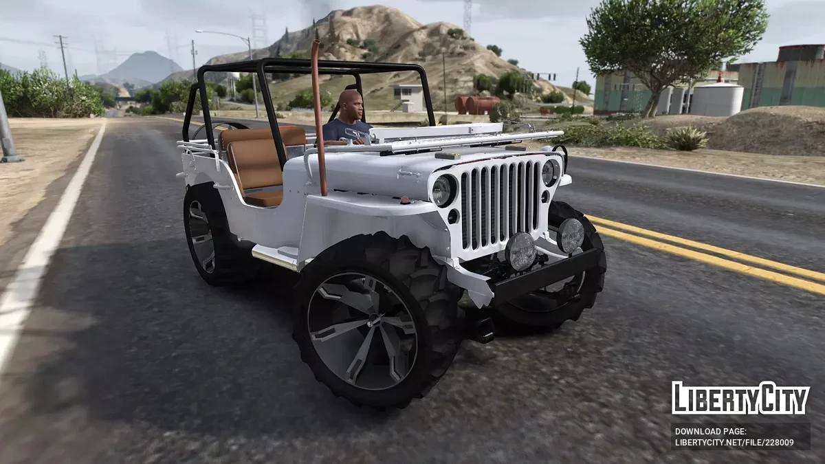 Jeep Willys Édition Bollywood Modifiée v1.0 / GTA 5