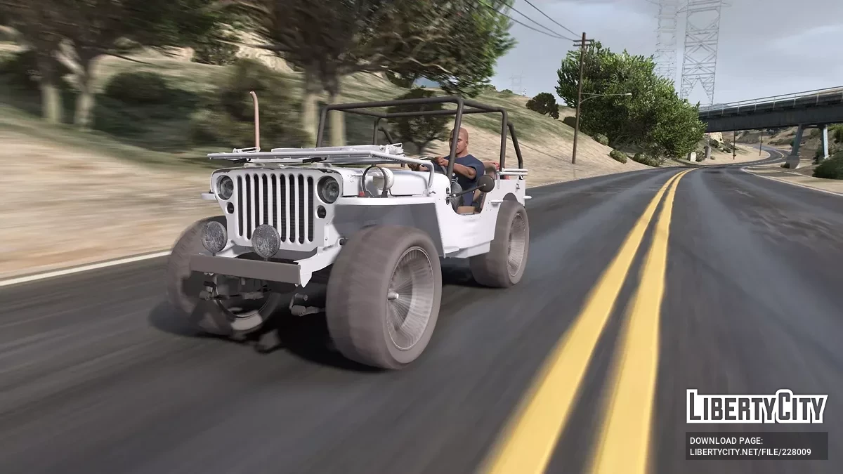 Jeep Willys Édition Bollywood Modifiée v1.0 / GTA 5