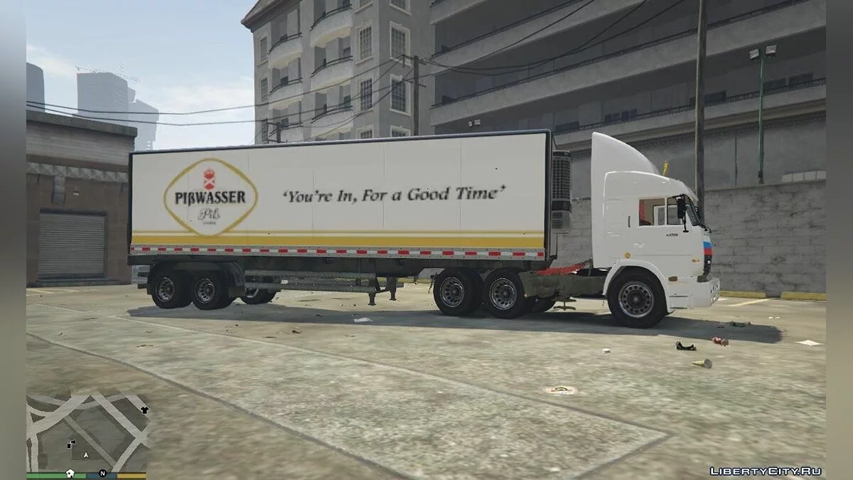 KAMAZ 54115 1.0 / GTA 5