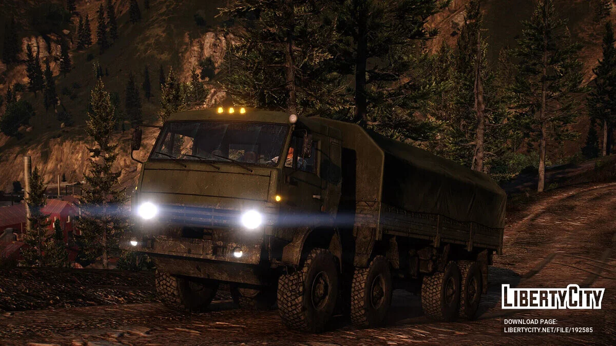 Kamaz 6350 [Add-On | LODs] 1.0 / GTA 5