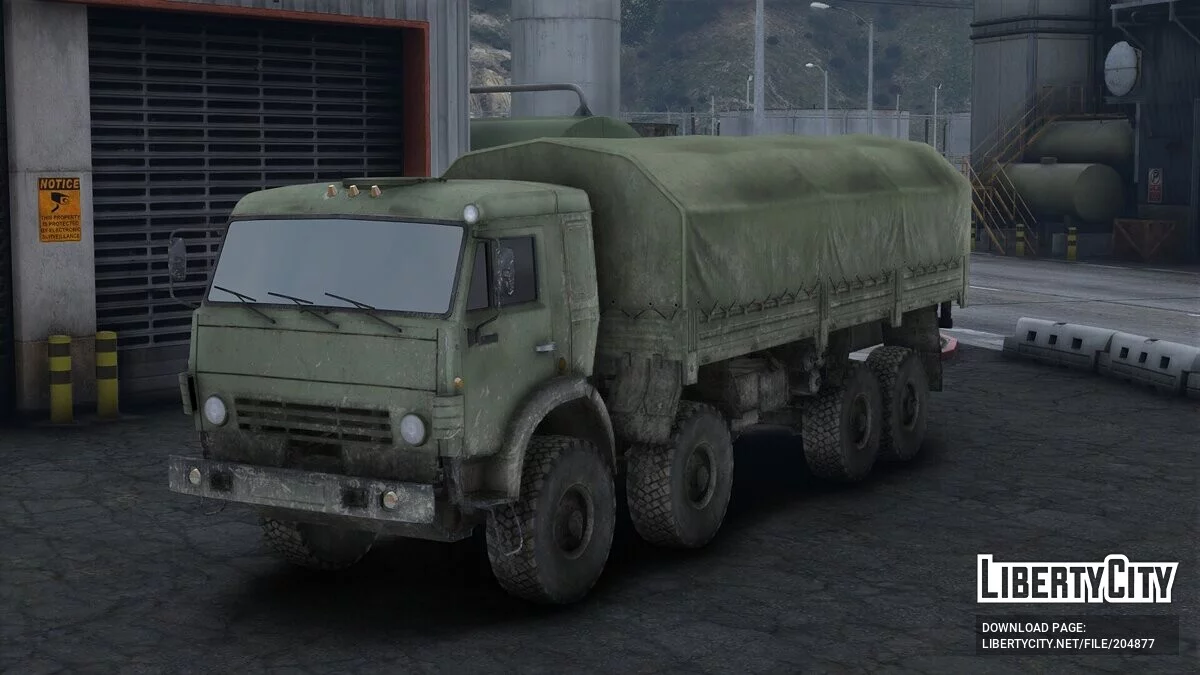 1991 KAMAZ 6350 / GTA 5