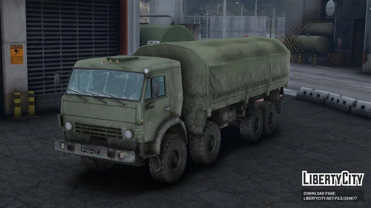 1991 KAMAZ 6350 / GTA 5