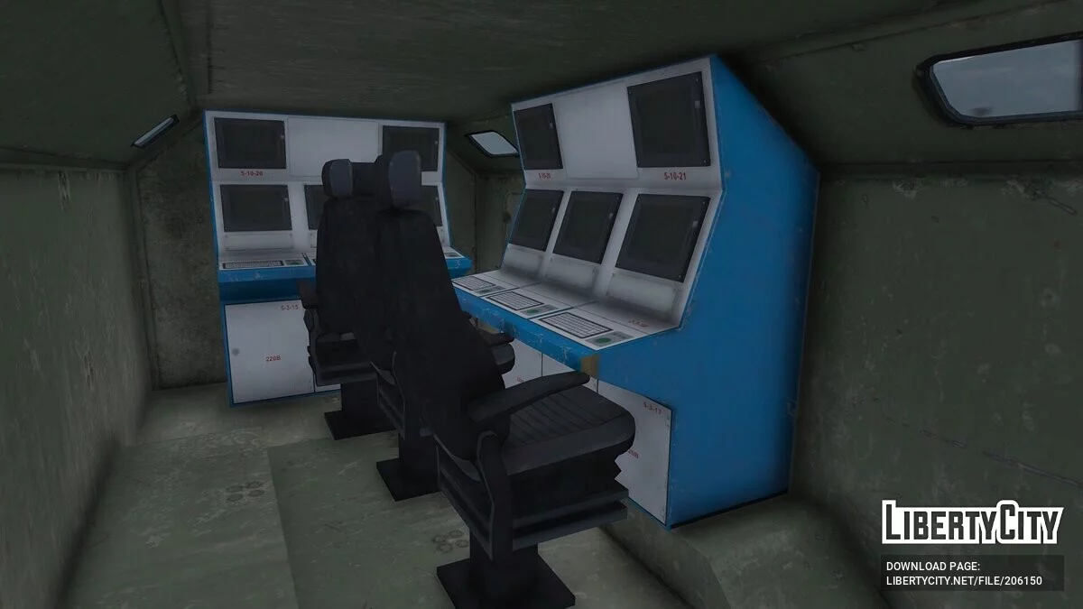 1996 Kamaz 9S552 Mobile Command Post / GTA 5