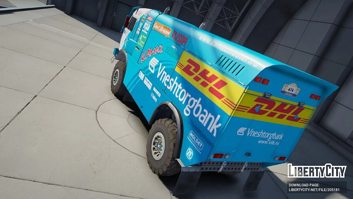 Kamaz Dakar Rally v1.0 / GTA 5