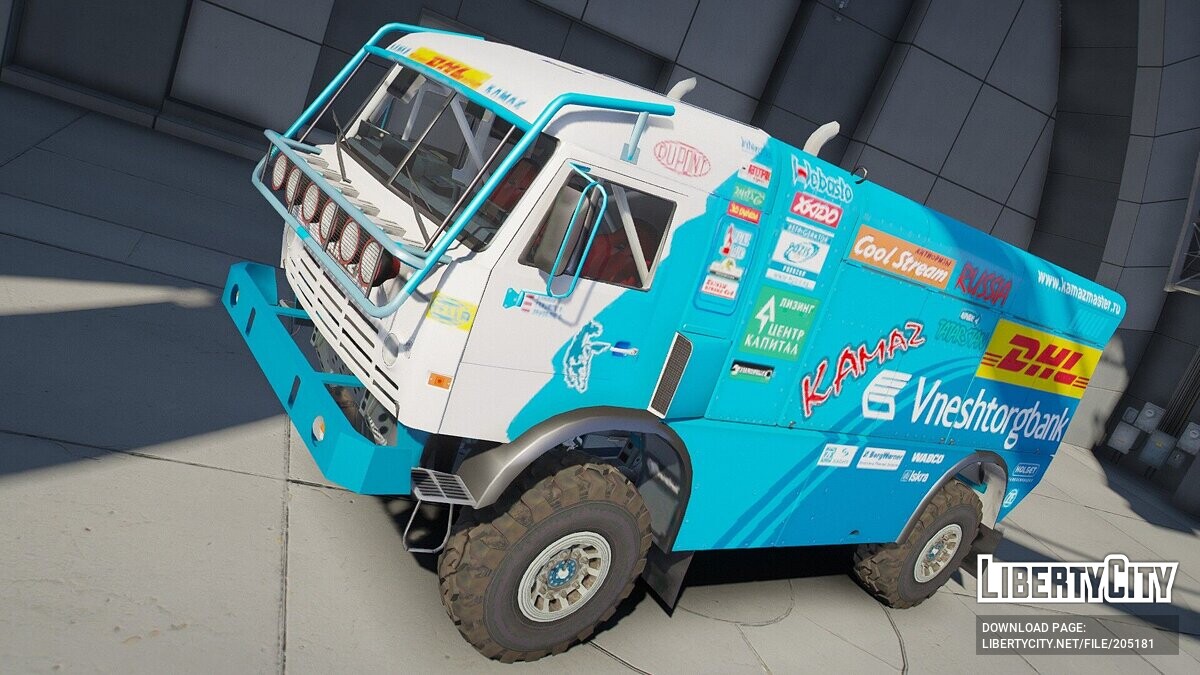 Download Kamaz Dakar Rally v1.0 for GTA 5